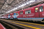 В Московском метрополитене запущен тематический поезд, посвященный 210-летию транспортного ведомства