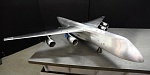 Аэродинамическая модель самолета «Слон» в конфигурации без оперения изготовлена в ЦАГИ